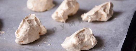 воздушное пирожное безе полетное. Шаг 8