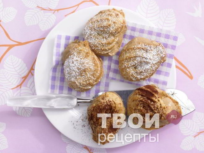 Рецепт заварного пирожного