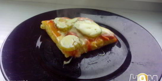 Быстрая пицца к завтраку