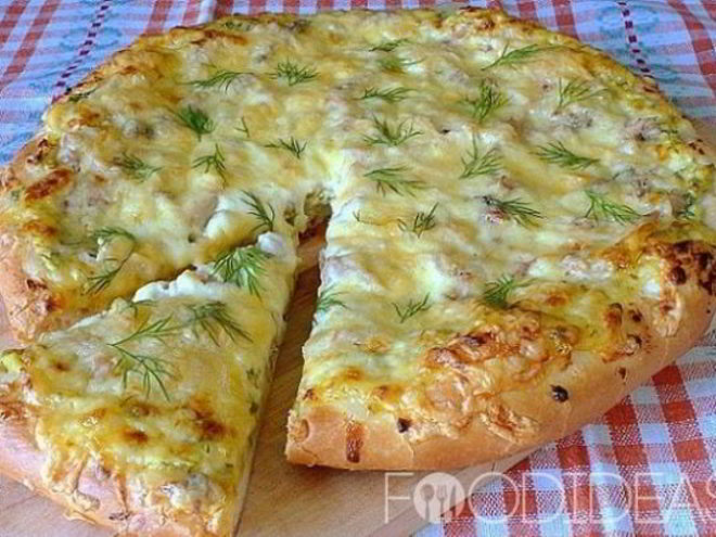 Рецепт деревенской пиццы