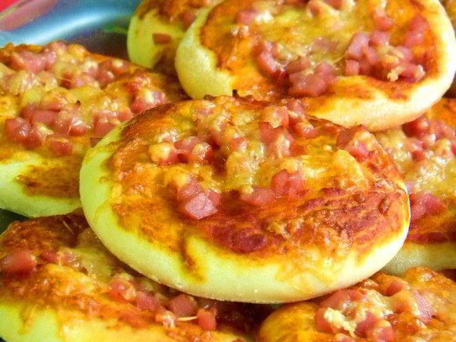 Рецепт домашних мини-пицц