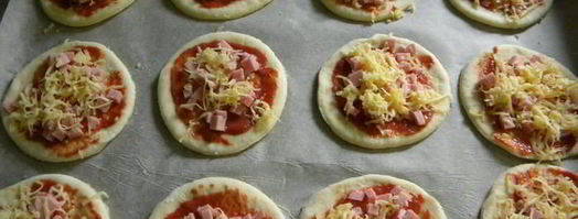 домашние мини-пиццы. Шаг 8