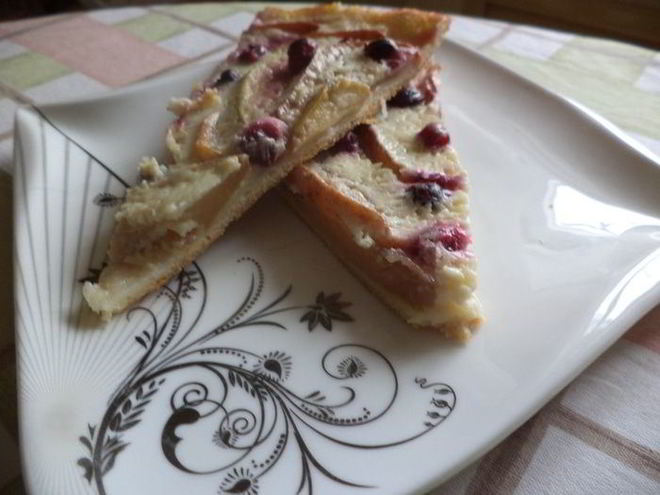 Рецепт грушевой пиццы