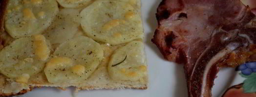 картофельная пицца с розмарином. Шаг 11