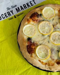 Лимонная пицца