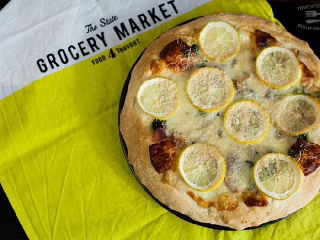 Рецепт лимонной пиццы
