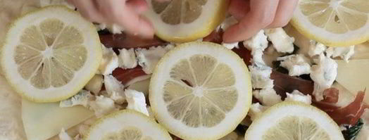 лимонная пицца. Шаг 12