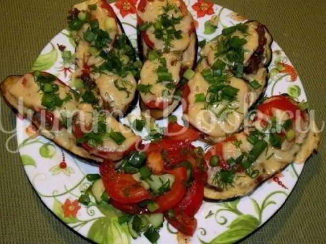 Рецепт мини пицца с баклажанами вместо теста