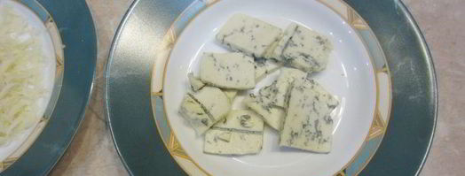 пицца четыре сыра. Шаг 20