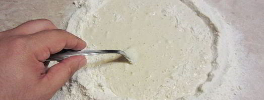 пицца четыре сыра. Шаг 6