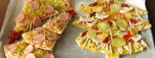 пицца елка. Шаг 10