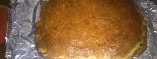 пицца кальцоне с брокколи и шпинатом. Шаг 5