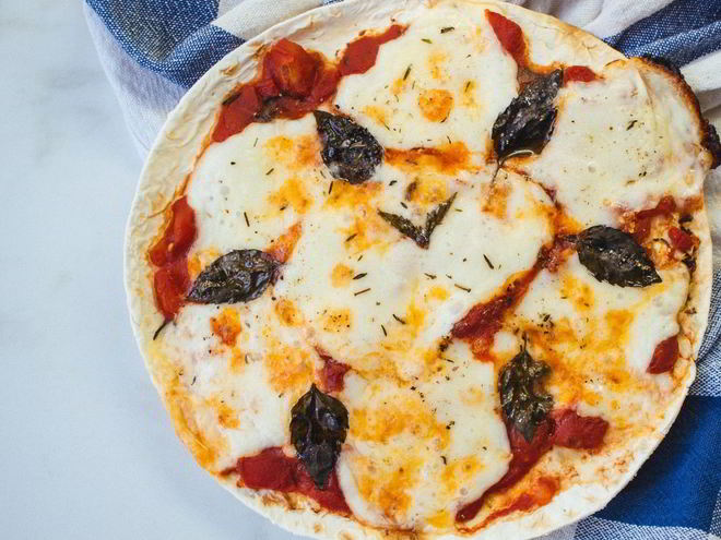 Рецепт пиццы маргариты на лаваше