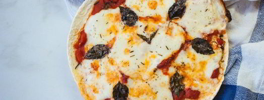 пицца маргарита на лаваше. Шаг 5