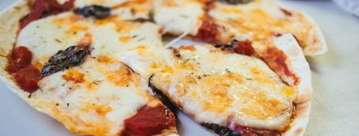 пицца маргарита на лаваше. Шаг 6