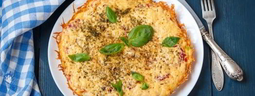 пицца минутка на сковороде. Шаг 15