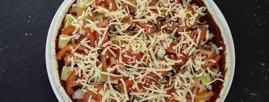 пицца на кефире и майонезе. Шаг 14