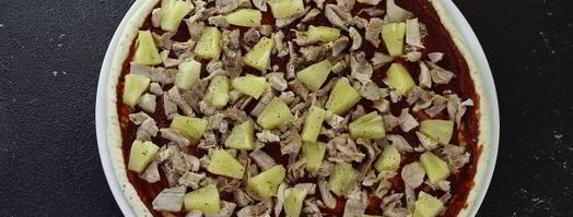 пицца на кефире и майонезе. Шаг 12