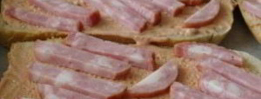 пицца на хлебе. Шаг 4