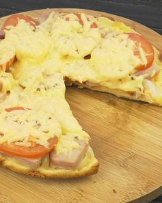 Пицца на сковороде за 10 минут