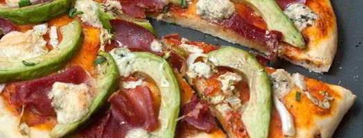 пицца с авокадо. Шаг 9