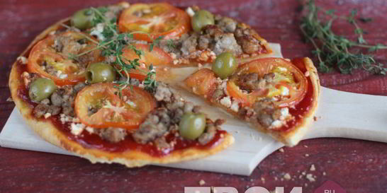 Пицца с фаршем