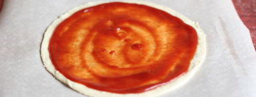 пицца с фаршем. Шаг 4