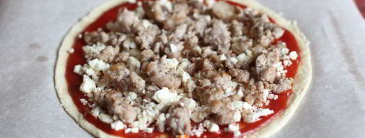 пицца с фаршем. Шаг 6