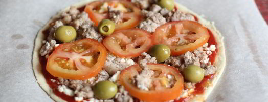 пицца с фаршем. Шаг 7