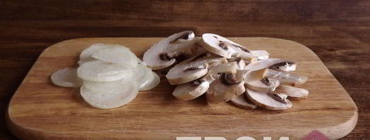 пицца с грибами. Шаг 4