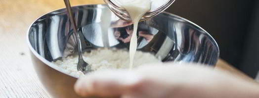 пицца с куриной грудкой и грибами в сливочном соусе. Шаг 4