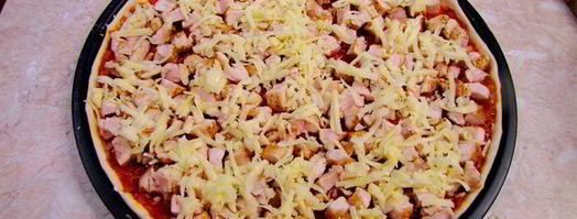 пицца с курицей. Шаг 16