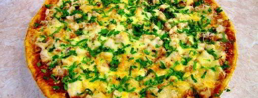 пицца с курицей. Шаг 17