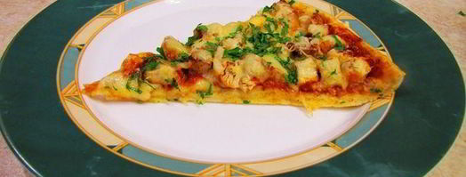 пицца с курицей. Шаг 18