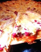 Пицца с салями