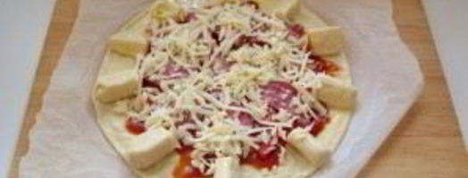 пицца с сырными булочками. Шаг 15