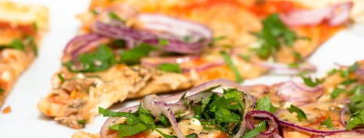 пицца с тунцом и красным луком. Шаг 11