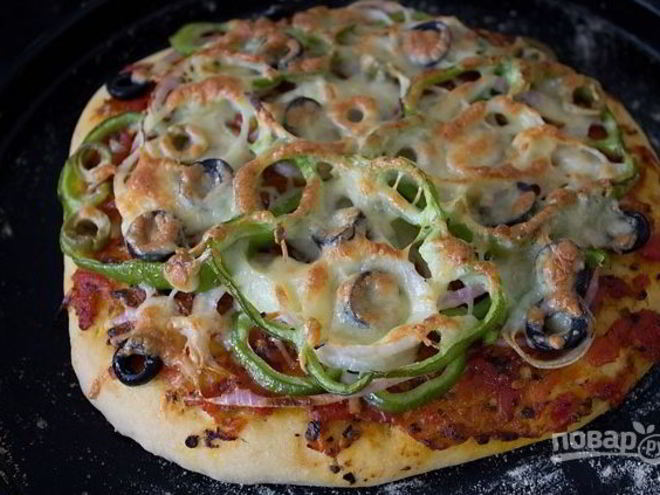 Рецепт пиццы своими руками