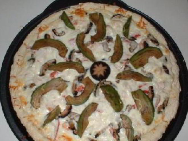 Рецепт пиццы в японском стиле