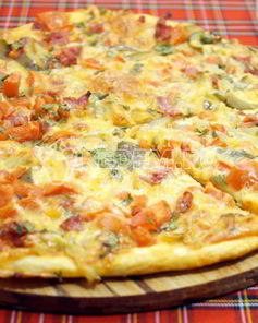 Тонкая пицца