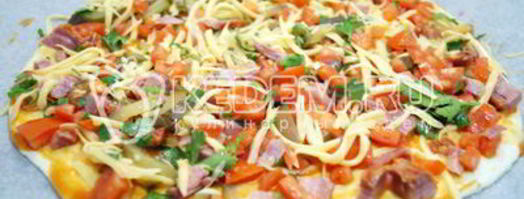 тонкая пицца. Шаг 5