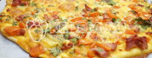 тонкая пицца. Шаг 6