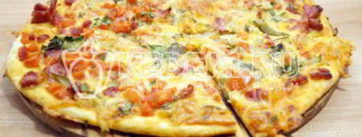 тонкая пицца. Шаг 7