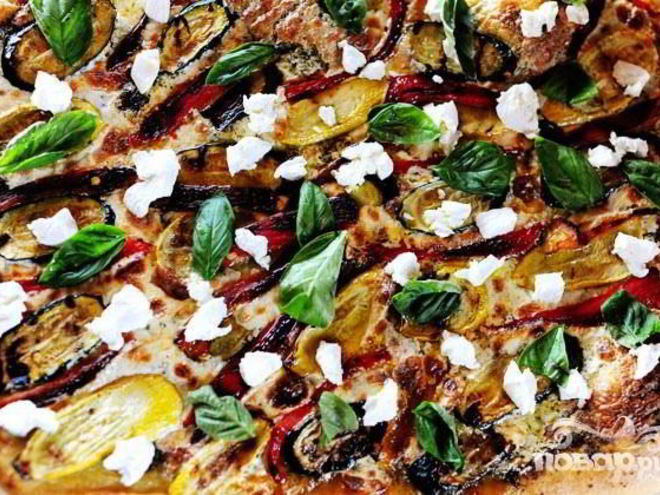 Рецепт вегетарианской пиццы на гриле