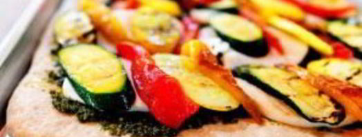 вегетарианская пицца на гриле. Шаг 5