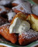 Фисташковые пончики