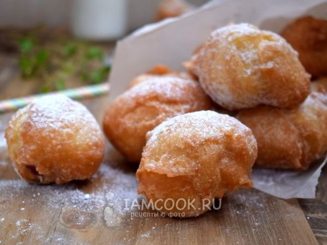 Рецепт французских пончиков бенье