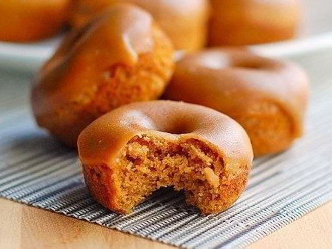 Рецепт имбирных пончиков в сахарной глазури к чаю