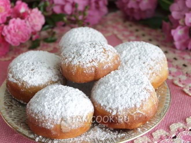 Рецепт немецких пончиков берлинеры