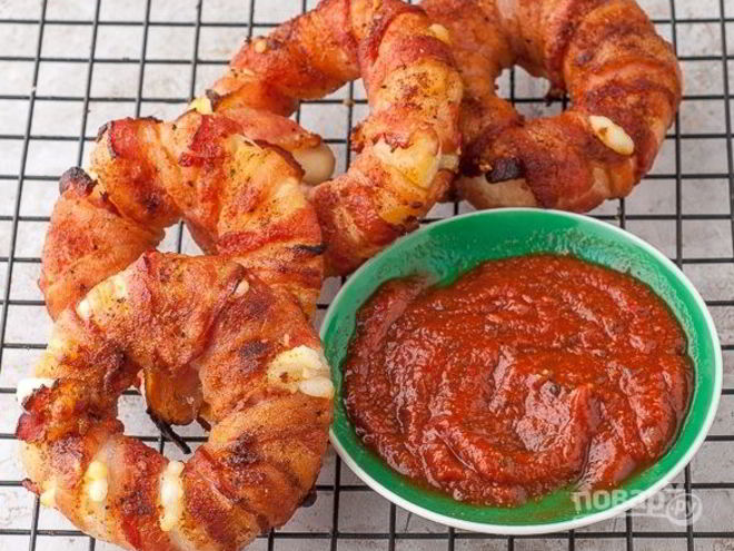 Рецепт оригинальных пончиков с беконом